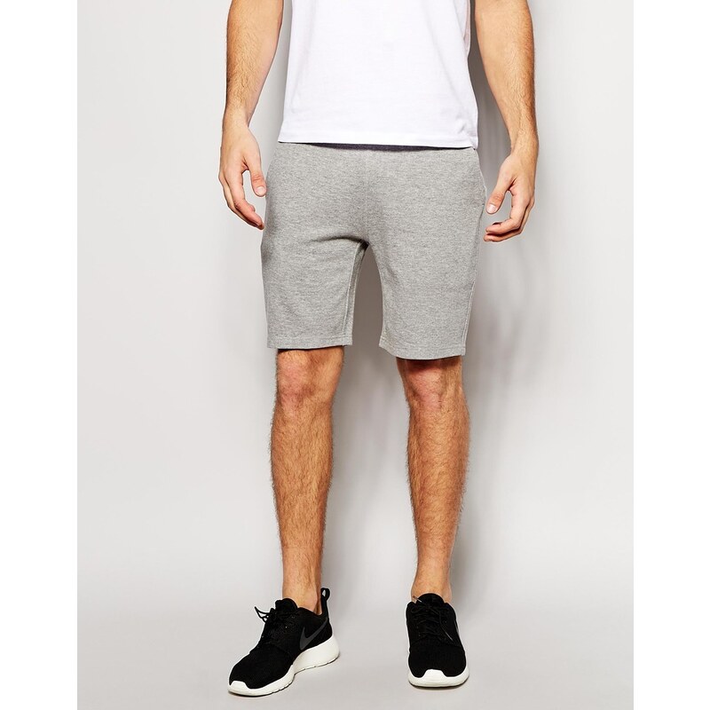 ASOS - Jersey-Shorts in Grau - Grau