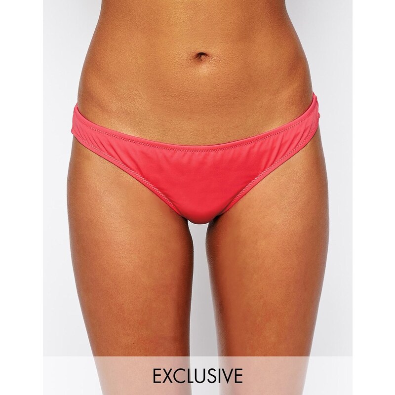 ASOS FULLER BUST - Exklusive Bikinihose mit brasilianischem Schnitt - Rosa