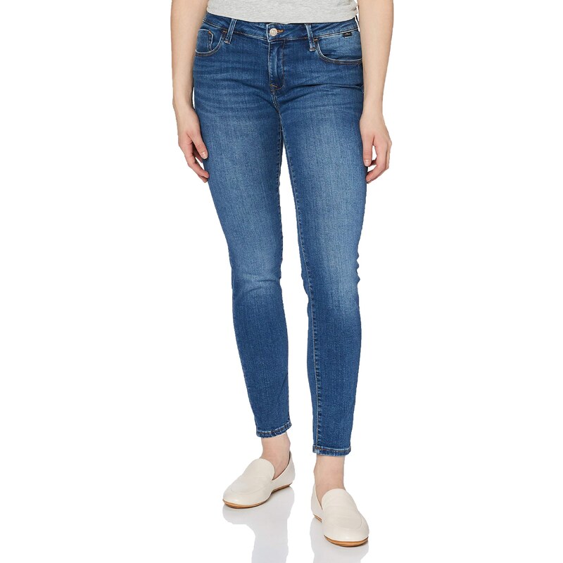 Mavi Damen Adriana Jeans, Deep Shaded, W26/L30