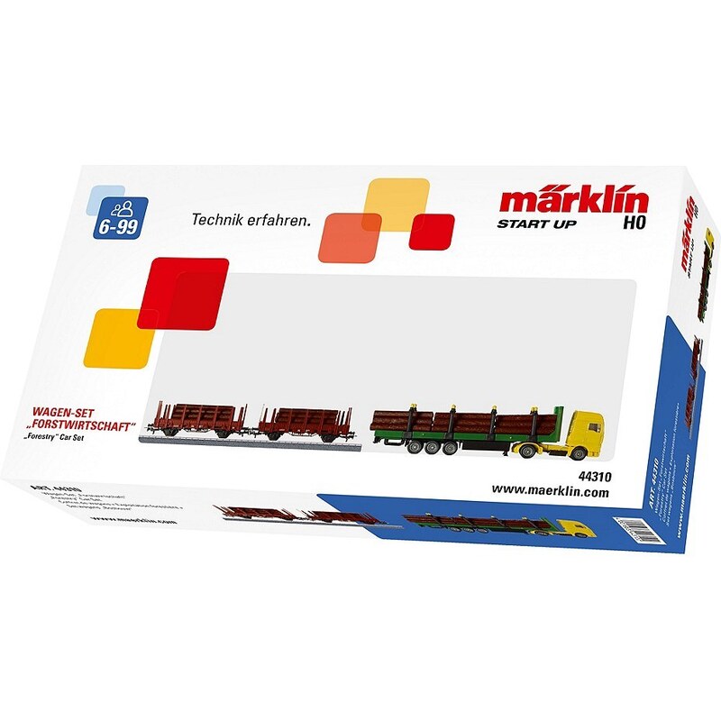 Märklin Wagen-Set, »Märklin Start up - Forstwirtschaft - 44310«