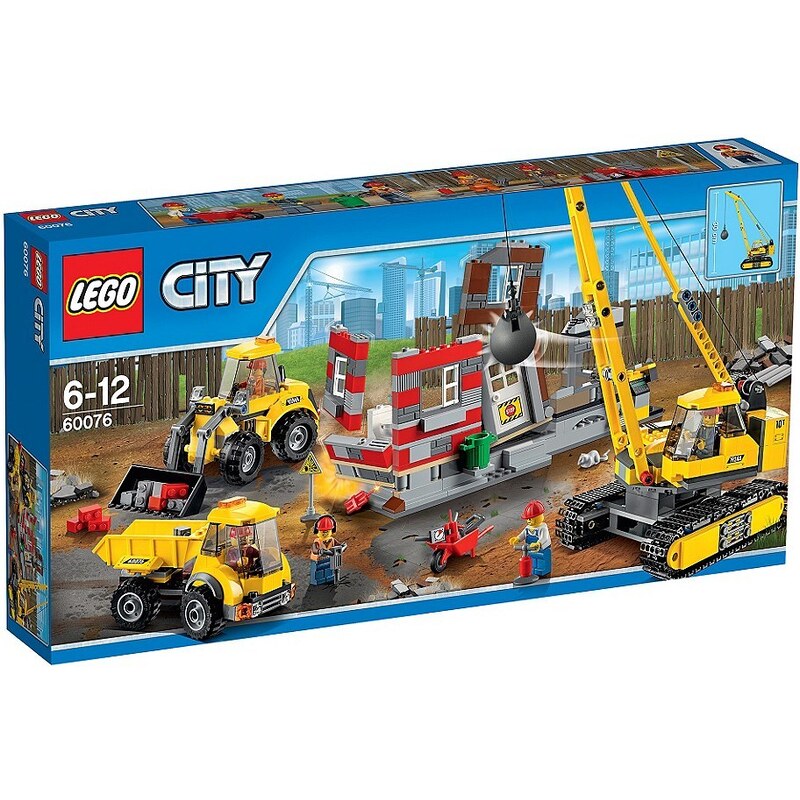 Abriss-Baustelle, (60076), »LEGO® City«, LEGO®