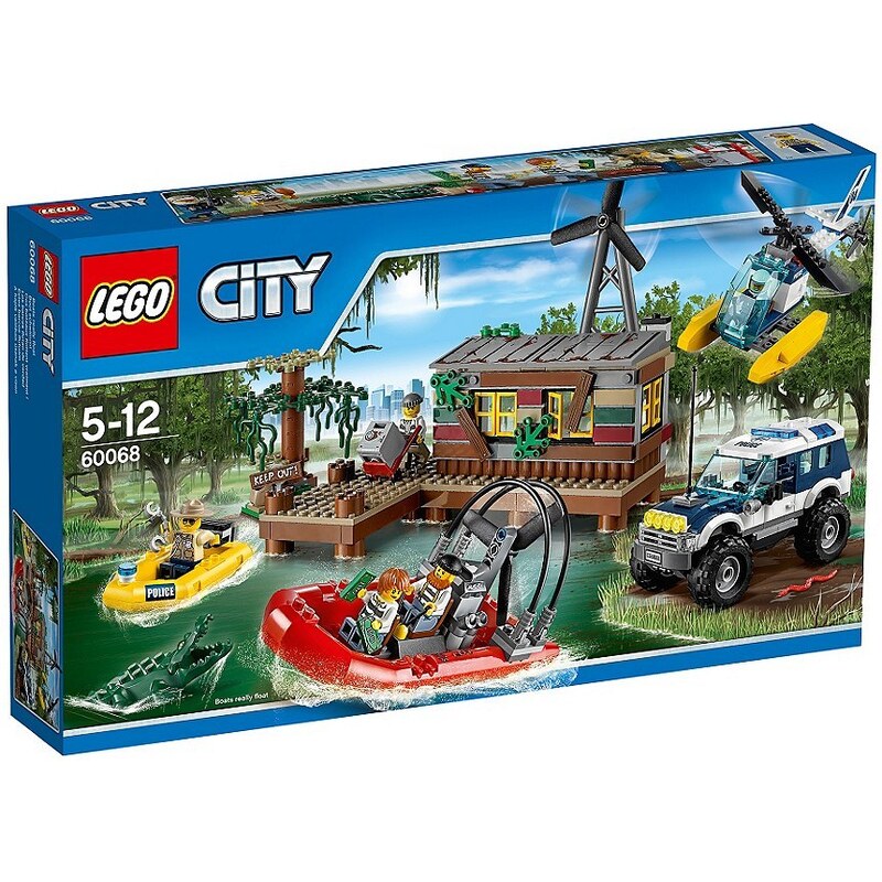 Banditenversteck im Sumpf, (60068), »LEGO® City«, LEGO®
