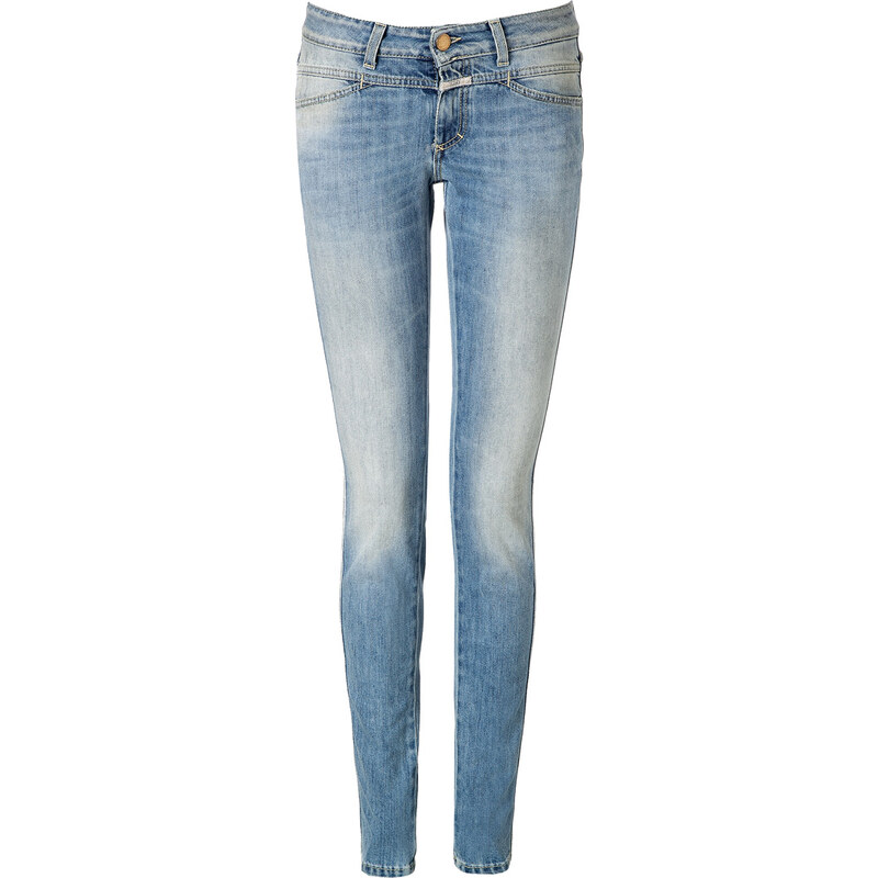 Closed Distressed Pedal Star Skinny Jeans