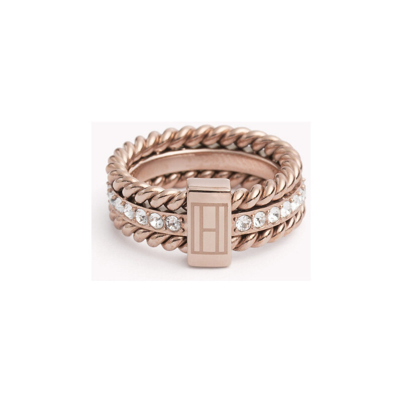 Tommy Hilfiger Rope & Stone Ring
