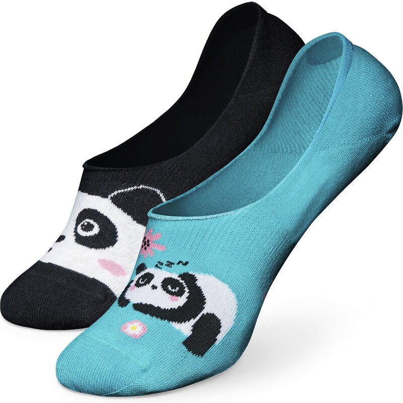 Dedoles Lustige No-Show-Socken Panda