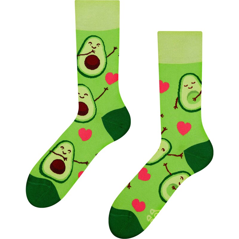 Dedoles Lustige Socken Avocado-Liebe