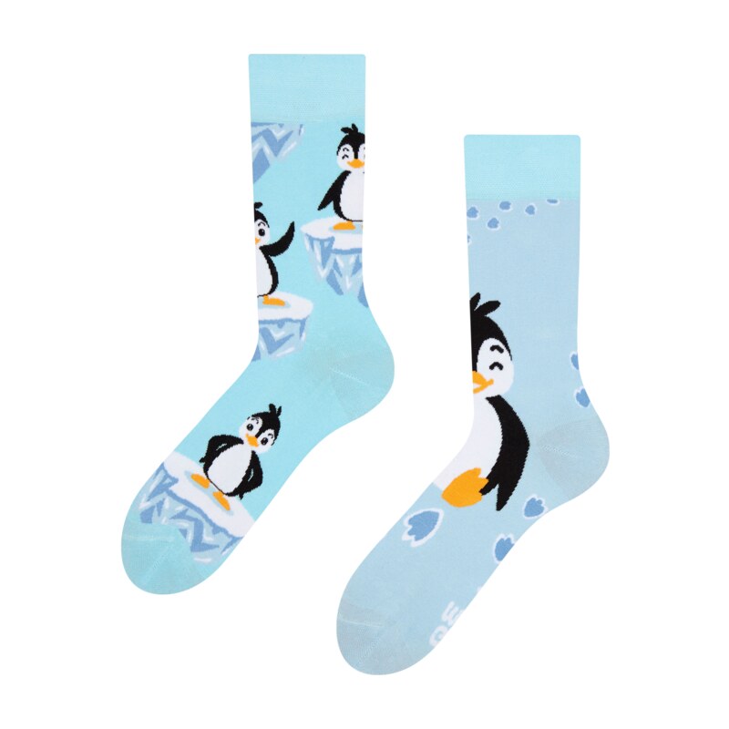 Dedoles Lustige Socken Fröhlicher Pinguin