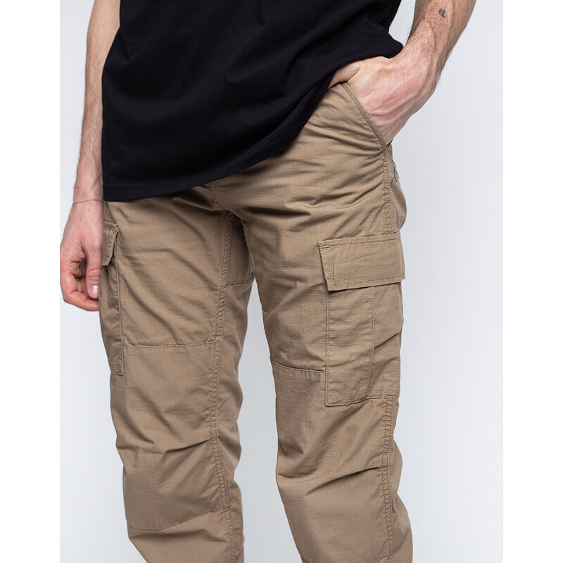 Carhartt WIP Aviation Pant Leather rinsed