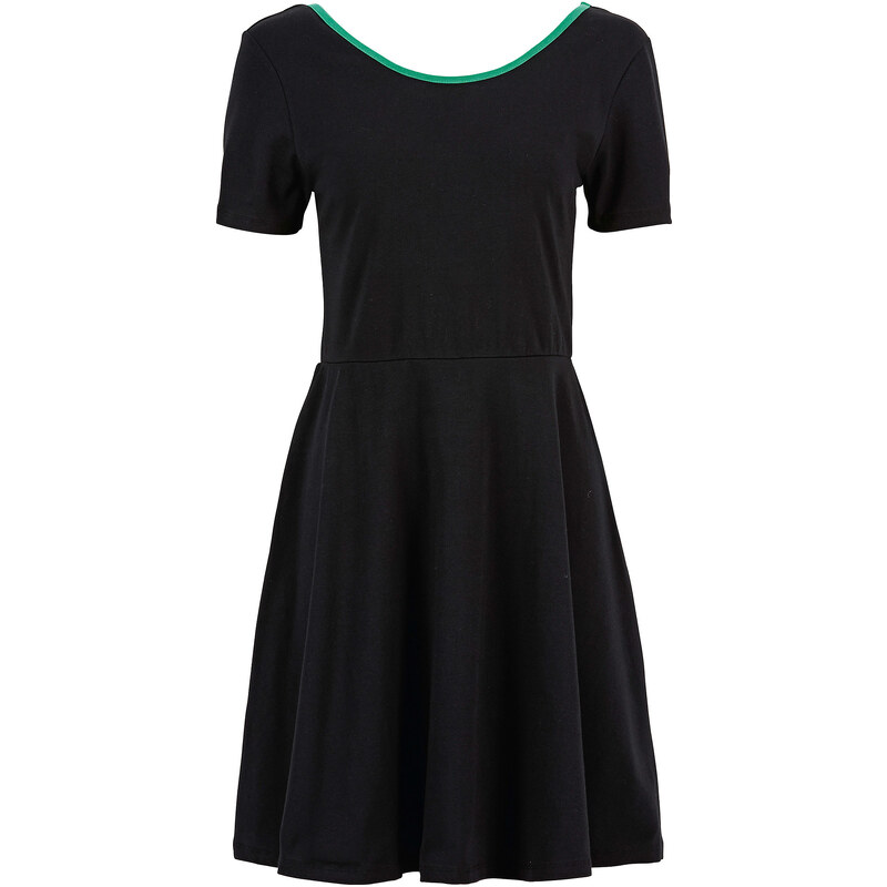 RAINBOW Shirtkleid/Sommerkleid in schwarz von bonprix
