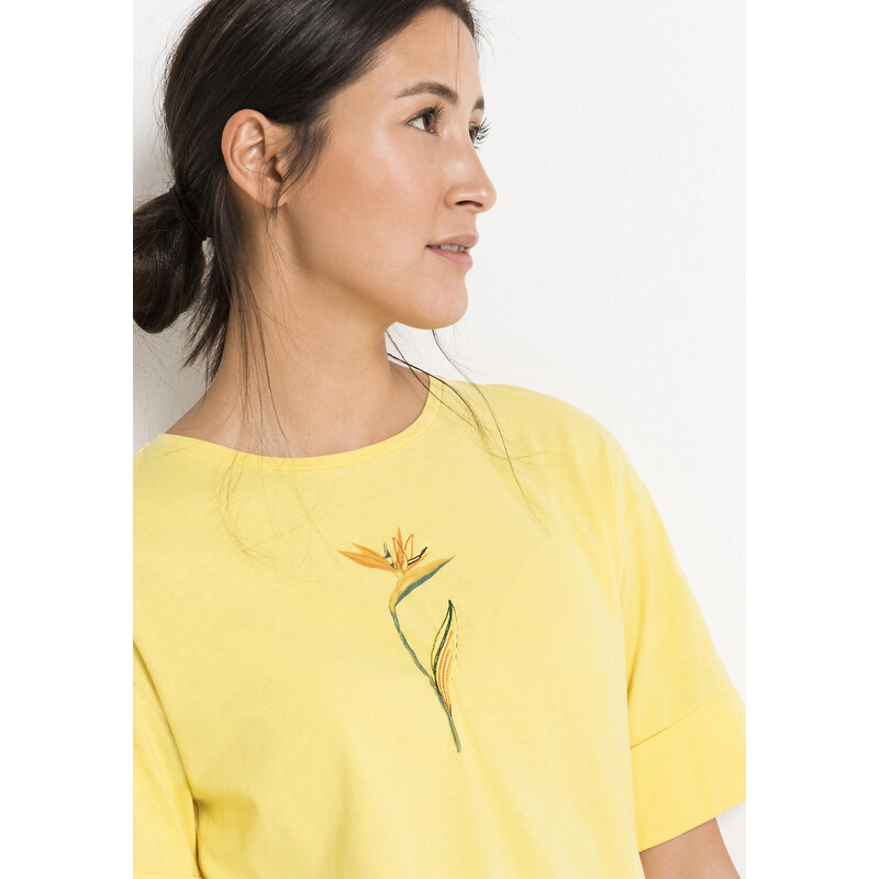 hessnatur & Co. KG Pflanzengefärbtes Shirt aus reiner Bio-Baumwolle