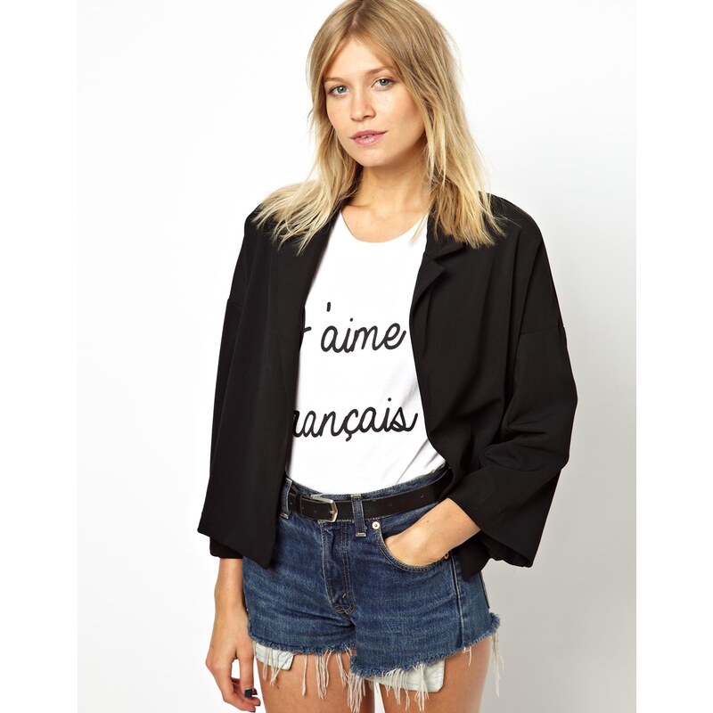 ASOS Relaxed Cropped Jacket
