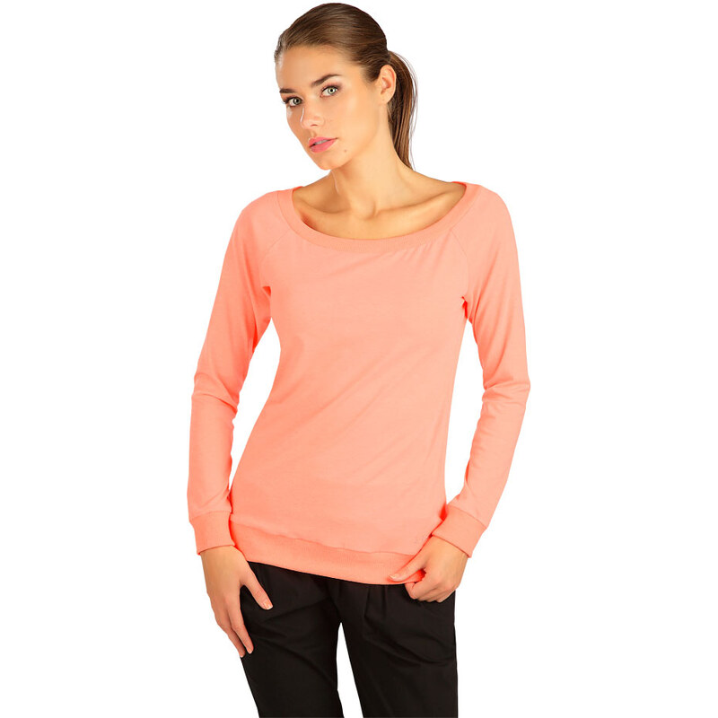LITEX Damen T-Shirt mit langen Ärmeln. 5B290, orange