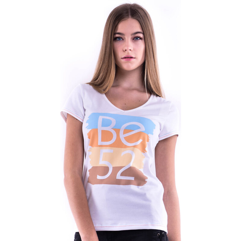 Be52 Sunrise T-shirt decorated with Swarovski crystals