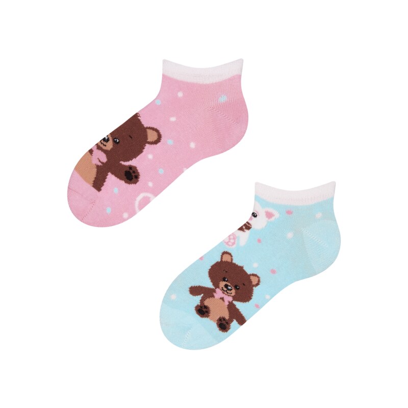 Dedoles Lustige Knöchelsocken für Kinder Teddybär