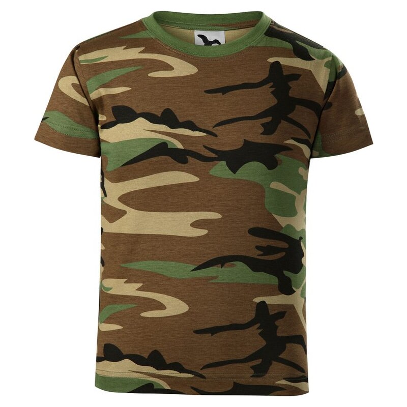 MALFINI Kinder T-Shirt Camouflage