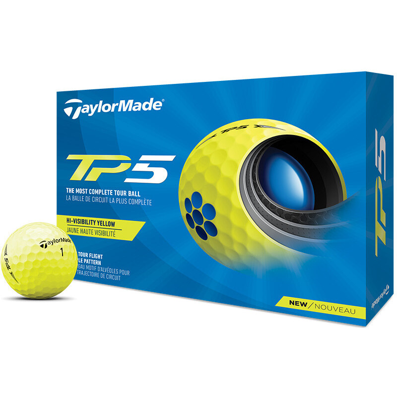TaylorMade TP5 2021 yellow