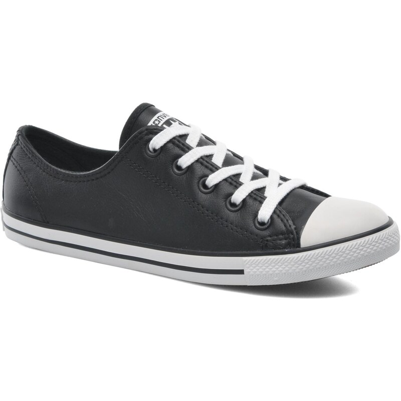 Converse - All Star Dainty Cuir Ox W - Sneaker für Damen / schwarz