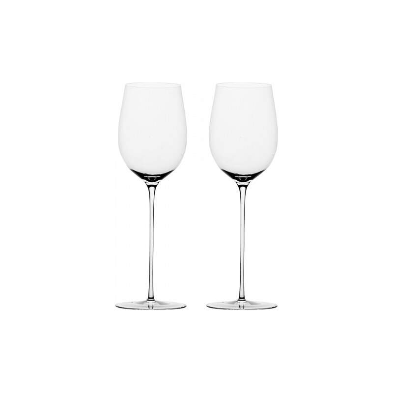 SOLA Lunasol - Rotweingläser 450 ml 2-tlg. Set – FLOW Glas Platinum Line (321701)