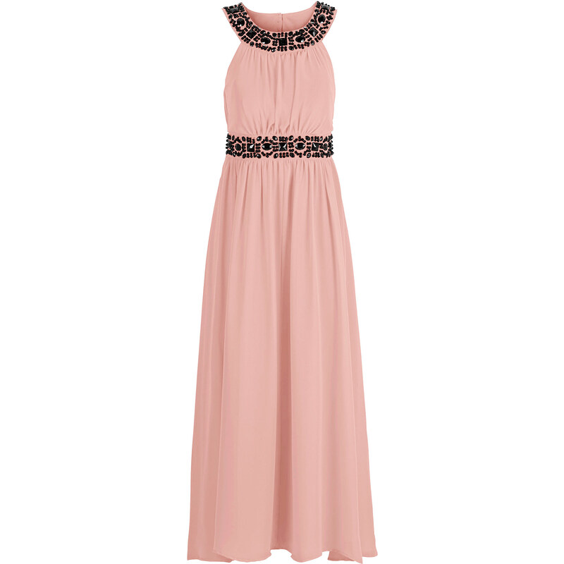 BODYFLIRT Maxi Kleid in rosa von bonprix