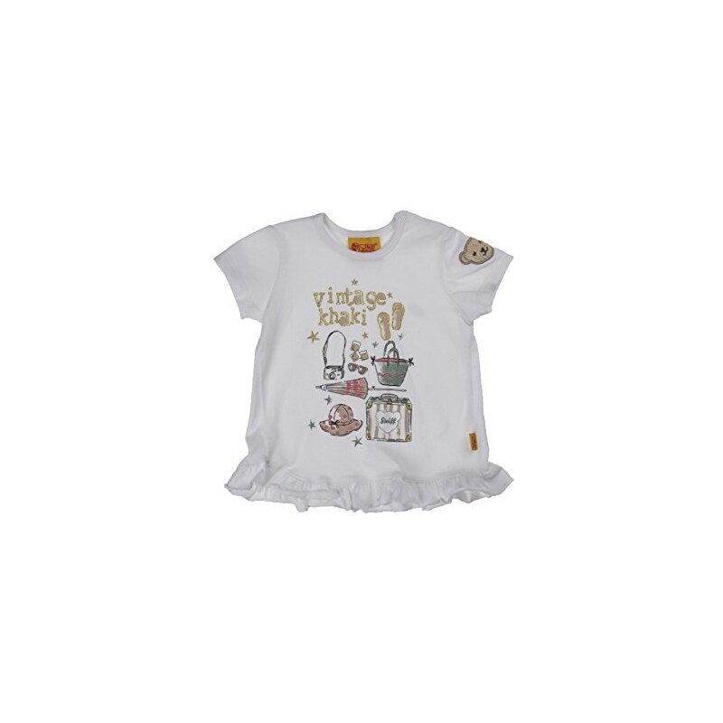 Steiff Baby - Mädchen T-Shirt 1/4 Arm 6513101