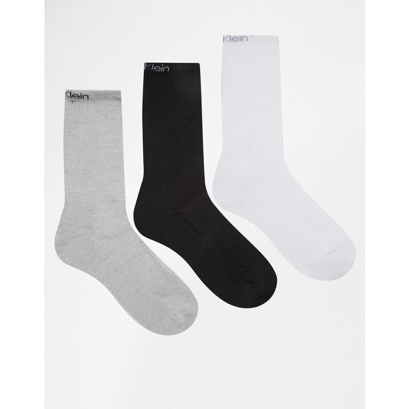 Calvin Klein - Socken im 3er-Set - Mehrfarbig