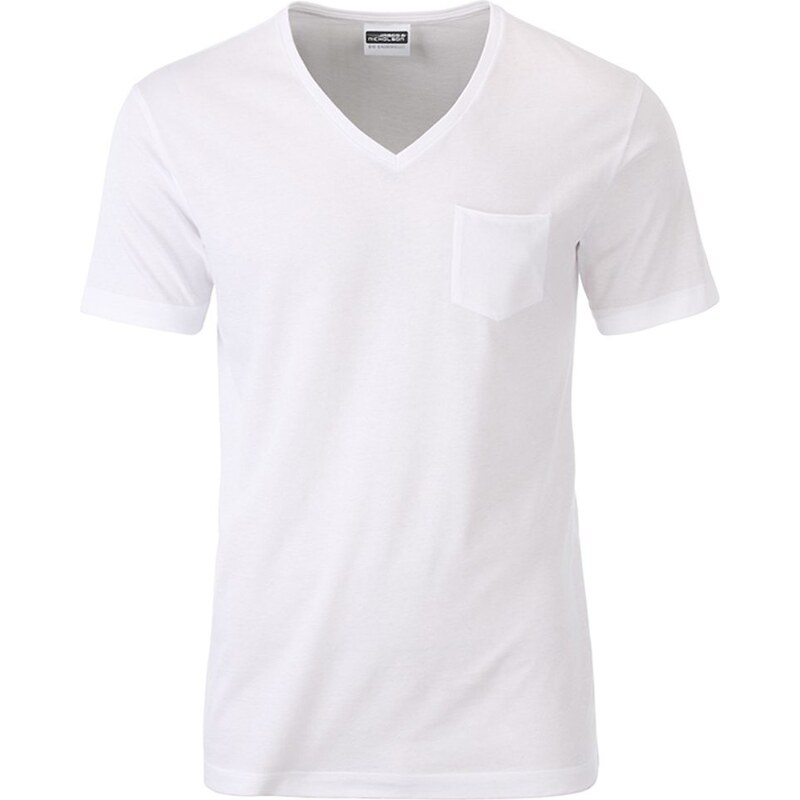 James & Nicholson Herren-T-Shirt aus Bio-Baumwolle 8004