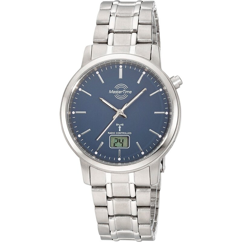 Master Time Funk Herren-Armbanduhr Titan Blau MTGT-10755-31M