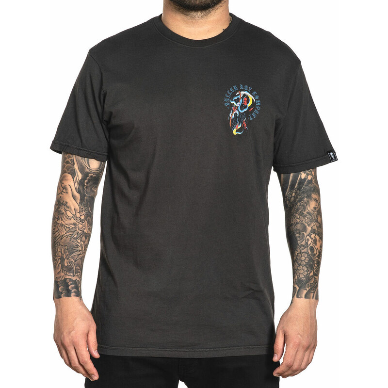 Hardcore T-Shirt Männer - SNAKE REAPER - SULLEN - SCM3335_BK