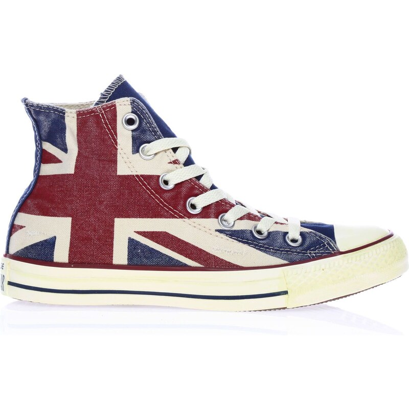 Converse Ctas Union jack - High Sneakers - weiß
