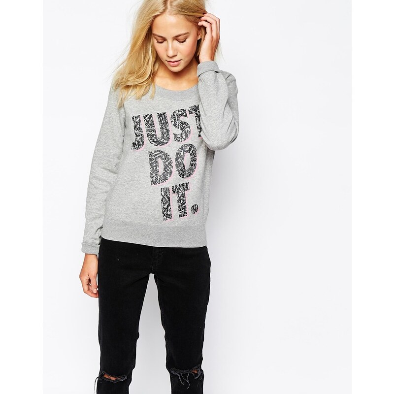 Nike - Just Do It - Sweatshirt mit Rundhalsausschnitt