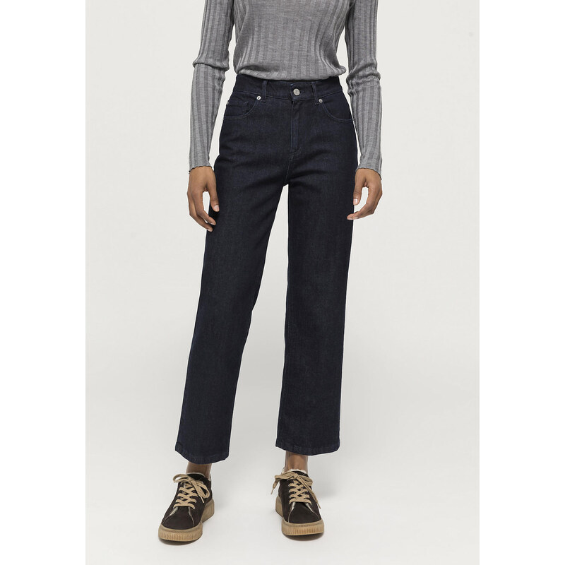 hessnatur & Co. KG Jeans Relaxed Fit aus Bio-Wolldenim