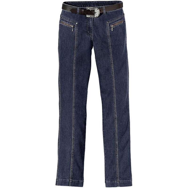 Stehmann Jeans mit optisch streckenden Ziernähte