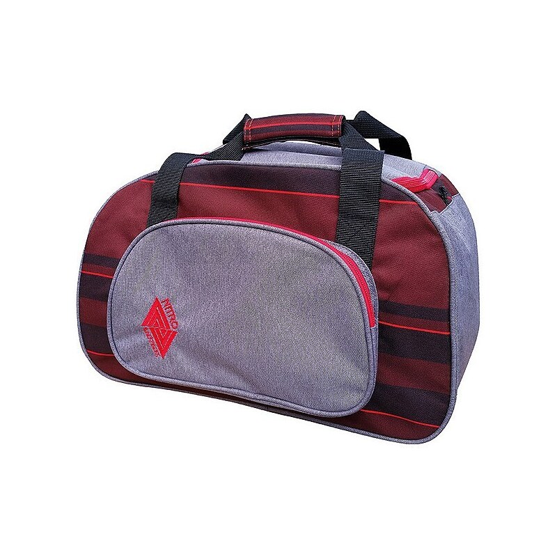 Nitro Reisetasche, »Duffle Bag XS - Red Stripes«
