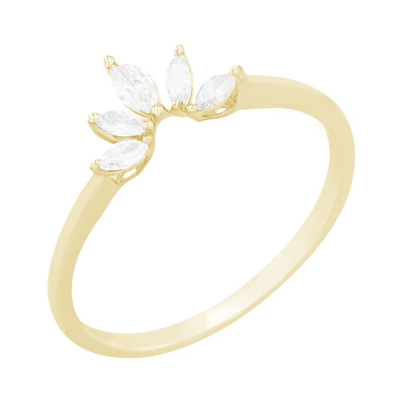 Eppi Eleganter Ring mit Lab Grown Diamanten in Marquise-Form Maurice