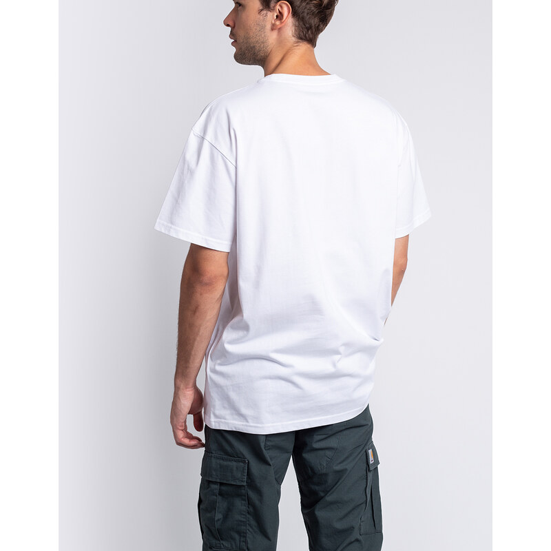 Carhartt WIP S/S Chase T-Shirt White / Gold