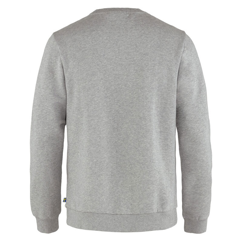 Fjällräven Logo Sweater M Grey Melange