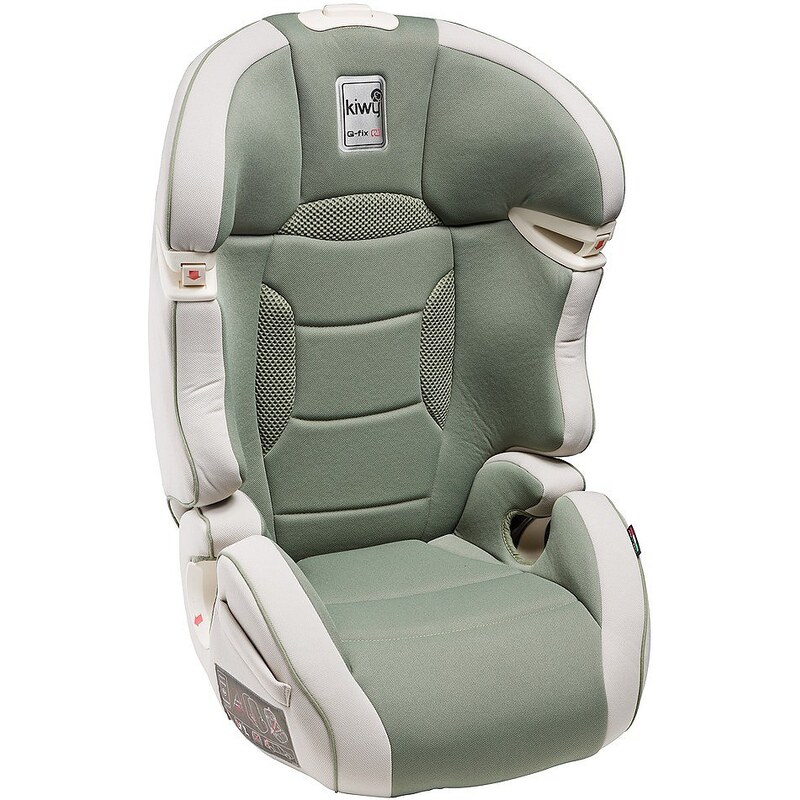 KIWY Kindersitz »SLF23«, mit Q-Fix Adapter für Isofix Haltepunkte im Auto, aloe