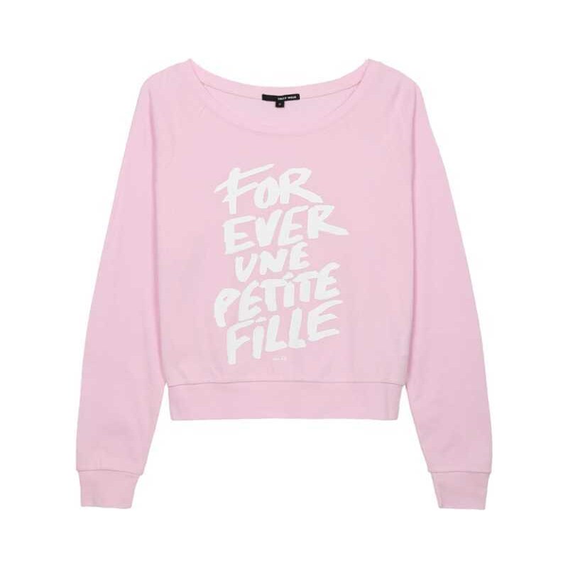 Tally Weijl Pinkes Sweatshirt mit "Forever"-Print