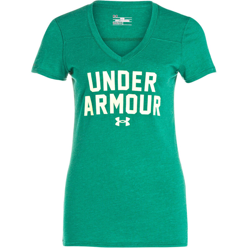 UNDER ARMOUR T-Shirt WORDMARK grün