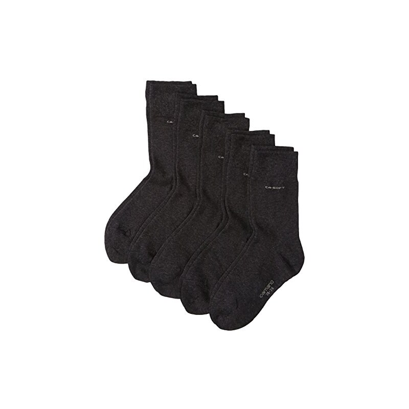 Camano Herren Socken 3642 Ca-Soft Socks, 5er Pack