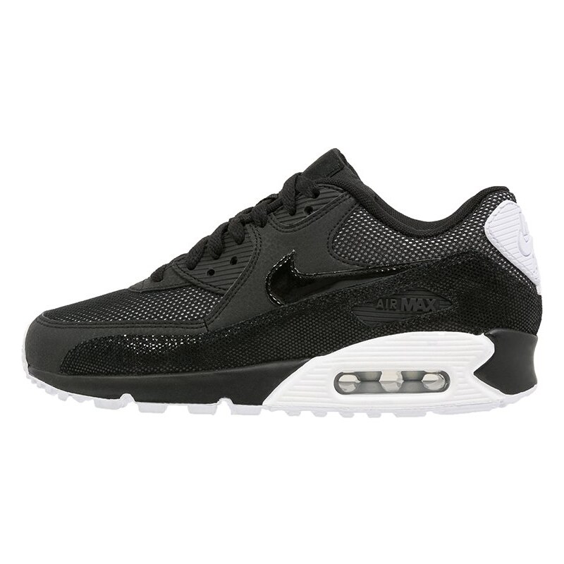 Nike Sportswear AIR MAX 90 PREMIUM Sneaker low black/white/metallic silver