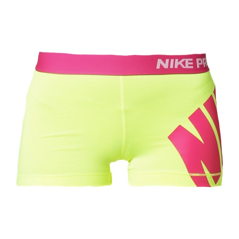 Nike Performance PRO 3´´ kurze Sporthose volt/hot pink