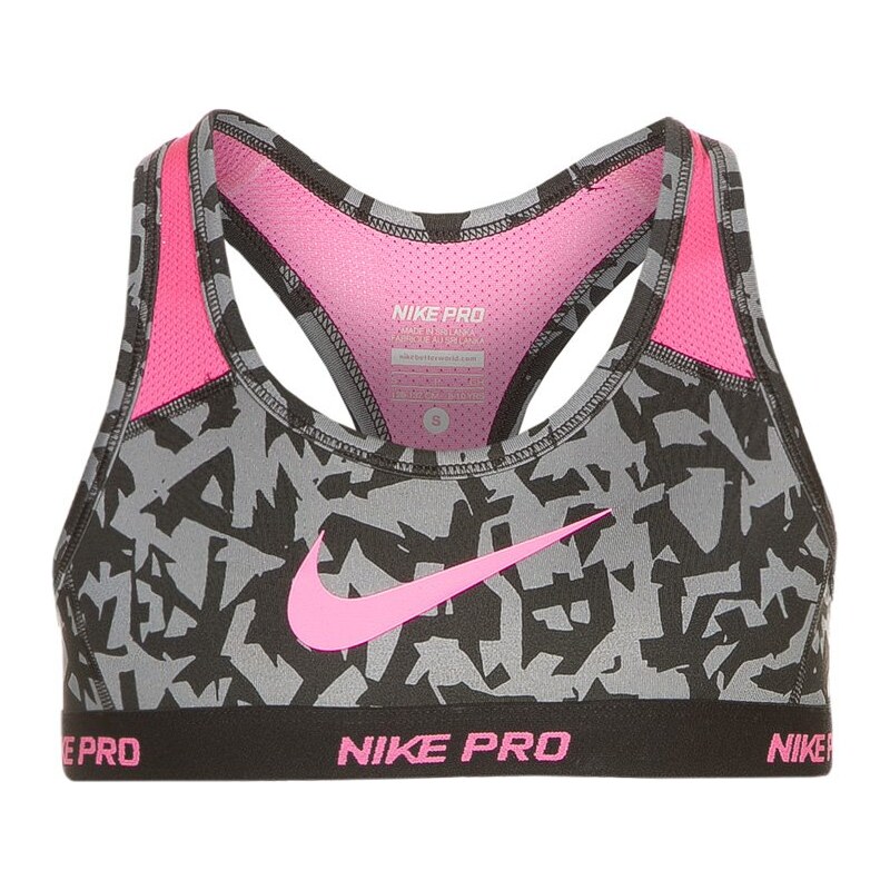 Nike Performance HYPERCOOL SportBH black/pink pow