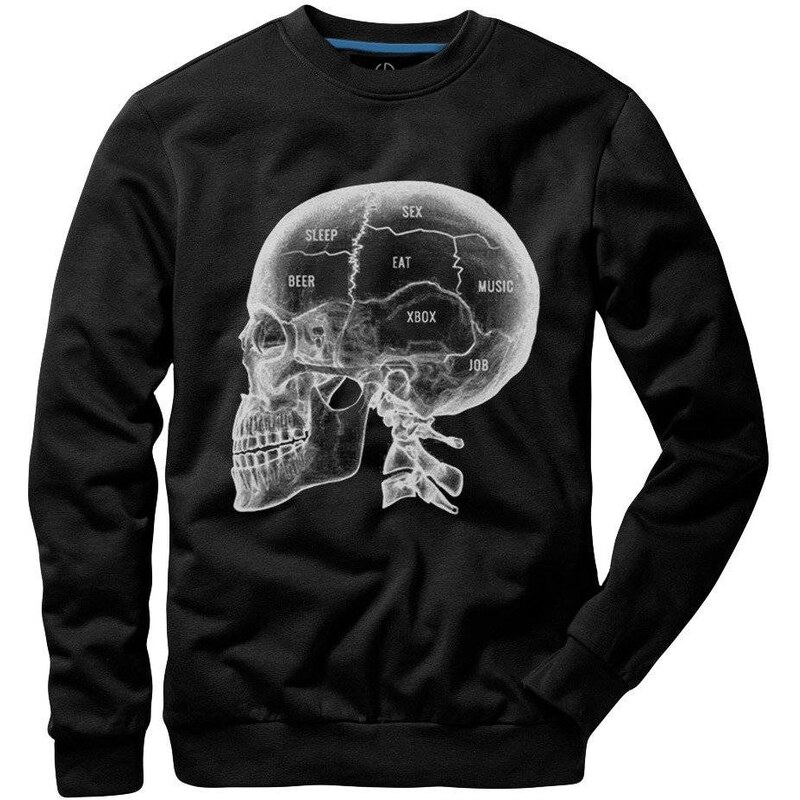 Sweatshirt UNDERWORLD Unisex X-ray skull