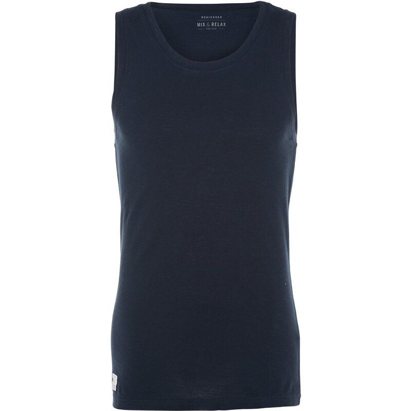 Schiesser MIX & RELAX Unterhemd / Shirt dunkelblau