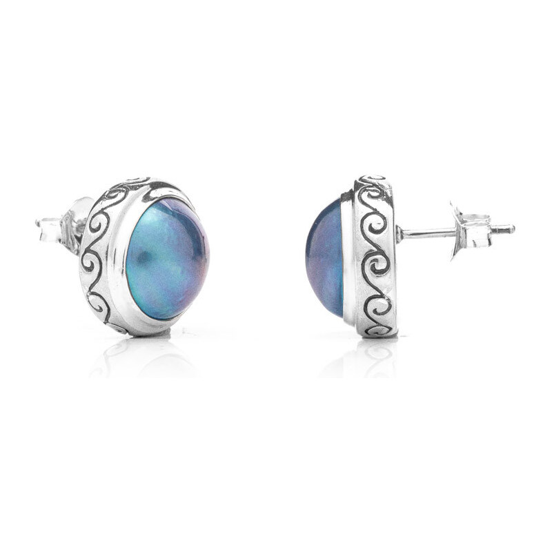 Buka Jewelry Perlenohrringe Biru