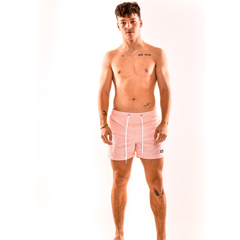 Be52 Zrce swim shorts pink