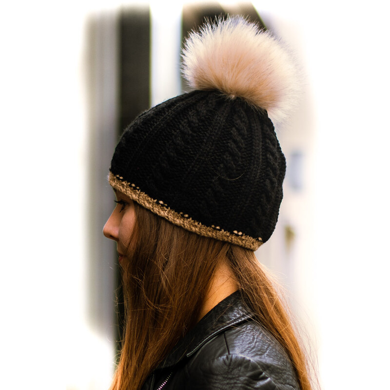Be52 Winter hat Daiquiri black
