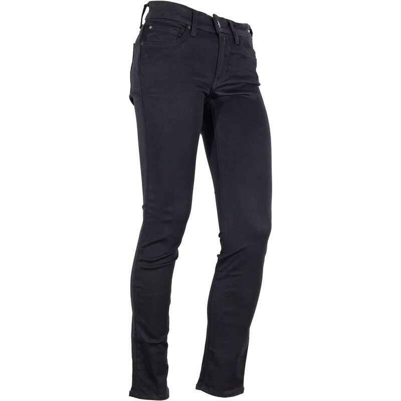 Replay Damen Jeans New Luz Skinny-Fit, Black 098-2 (Schwarz), 26W / 32L