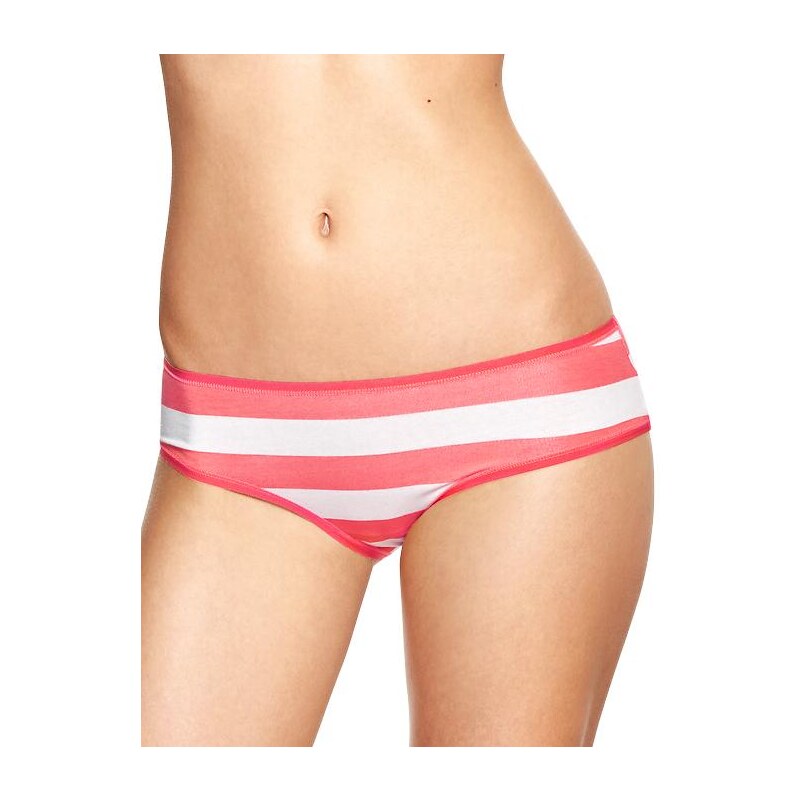 Gap Low Rise Hipster - Coral stripe